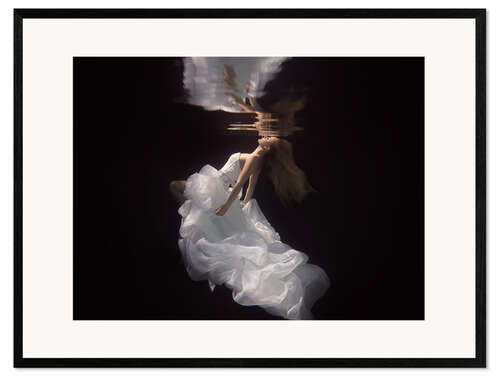 Framed art print The bride