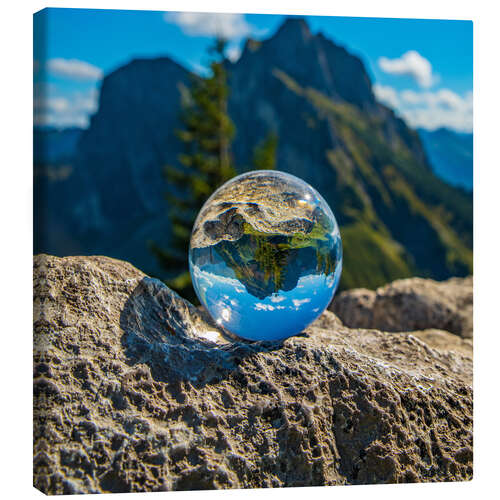 Lærredsbillede Mountain in the ball