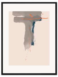 Gerahmter Kunstdruck Tau (ein neues Leben)