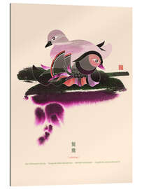 Gallery Print Paar Mandarinenenten