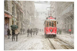 Gallery Print Schneesturm in der Stadt