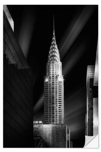 Wandsticker Chrysler Building