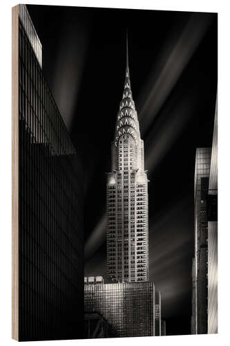 Holzbild Chrysler Building