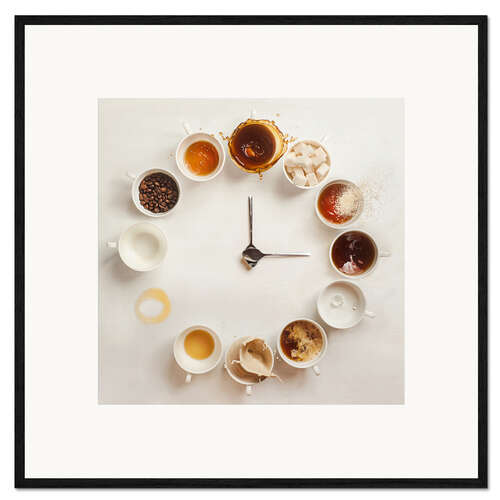 Gerahmter Kunstdruck Kaffeezeit