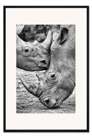 Gerahmter Kunstdruck Von Angesicht zu Angesicht