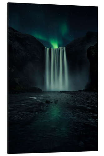 Gallery print Green night