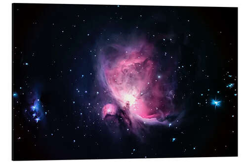 Aluminium print Orion Nebula