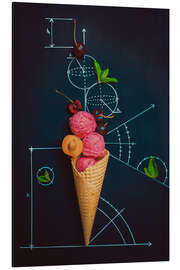 Aluminium print Homework in the summer - Dina Belenko