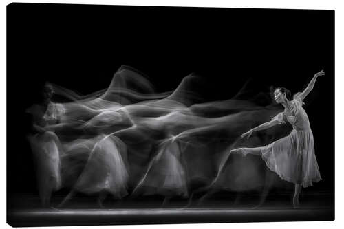 Canvas print Waves of the Balerina