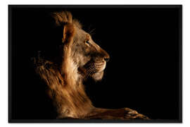 Gerahmter Kunstdruck Königliches Treffen in der Nacht