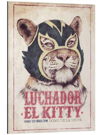 Aluminium print El Kitty