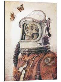 Magnettafel Schmetterlinge im Weltall