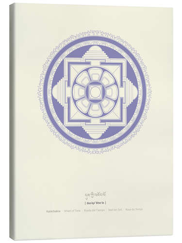 Canvas print Kalachakra Mandala