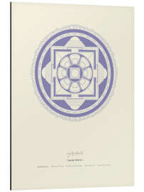 Magnettafel Kalachakra Mandala