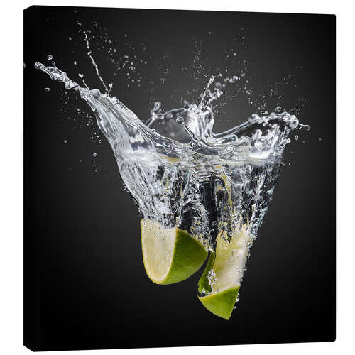 Canvas print Fresh limes!