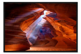 Gerahmter Kunstdruck Reines Licht