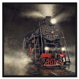 Gerahmter Kunstdruck Jenseits des Expresses