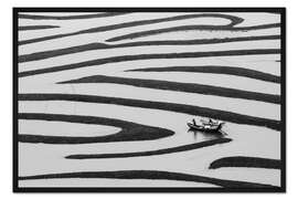 Gerahmter Kunstdruck Die Schönheit des einfachen Lebens