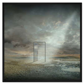 Gerahmter Kunstdruck Hinter der Realität