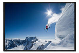 Gerahmter Kunstdruck Auf dem Gipfel