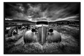 Gerahmter Kunstdruck Zu alt zum Fahren