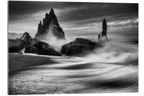 Tableau en plexi-alu Côte d'Islande