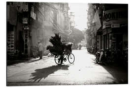 Magnettafel Am frühen Morgen in Vietnam