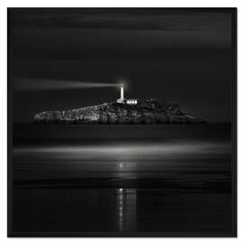 Gerahmter Kunstdruck Das Licht, das uns führt