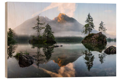 Holzbild Das Erwachen der Natur II