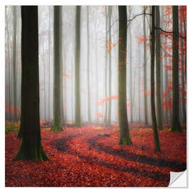 Wall sticker Autumn slopes