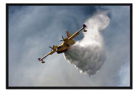 Gerahmter Kunstdruck Himmel und Wasser