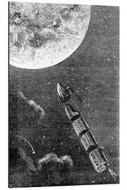 Magnettafel Von der Erde zum Mond