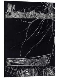 Magnettafel Die vorzeitige Bestattung