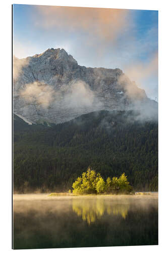 Gallery print In the morning at the Eibsee