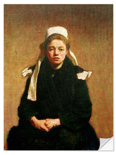 Sisustustarra A Breton girl