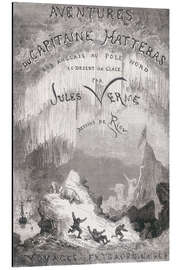 Magnettafel Abenteuer des Kapitän Hatteras (französisch)