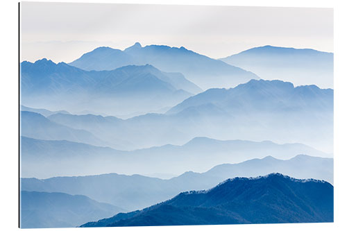 Gallery print Misty mountains