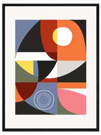 Gerahmter Kunstdruck Intuitiv