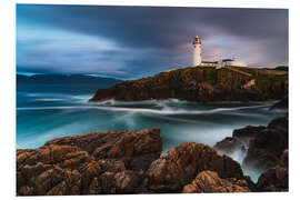 Foam board print Fanad Head in the last light