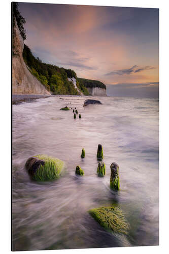 Aluminium print Rügen in the morning