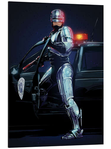 Stampa su alluminio Robocop