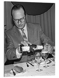 Gallery print Jacques Chirac at a lunch