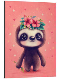 Magnettafel Süßes Faultier I