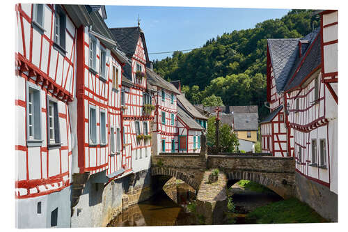 Acrylglasbild Monreal in der Eifel