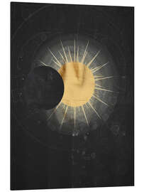 Magnettafel Sonnenfinsternis