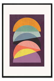 Gerahmter Kunstdruck Balance