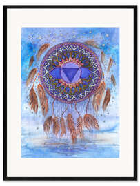 Innrammet kunsttrykk Third Eye Chakra