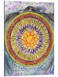 Aluminium print Solar Plexus Chakra