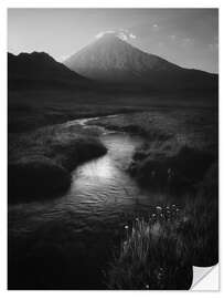 Naklejka na ścianę On the way to Mount Damavand