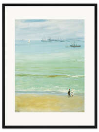 Gerahmter Kunstdruck Ein ruhiger Tag, Tanger Bay
